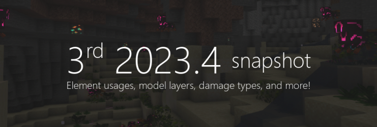 The big 2023.4 pre-release is out, adding element usages, Minecraft living entity model layers, damage types, and much more!