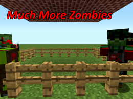 this is Much More Zombies