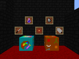!!!UPDATE 1.0.1!!! Coloring block, food block, iron katana, iron greatsword, redstone core, white coal and potion of ???