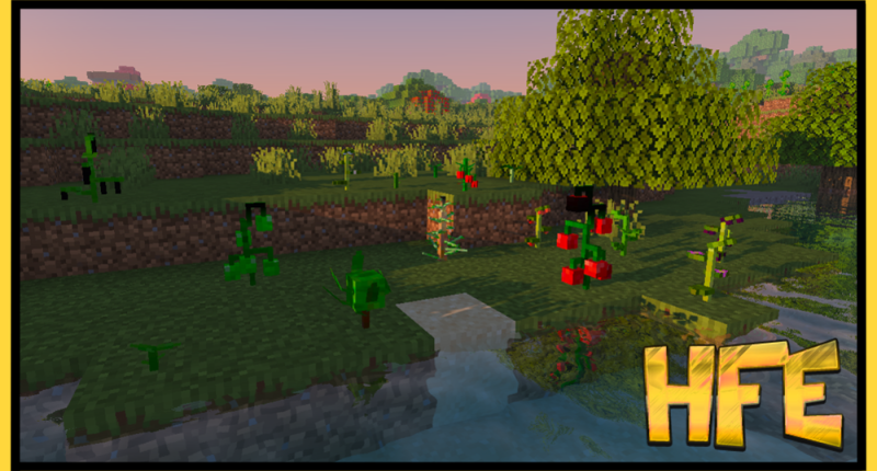 Harry's Food Expansion adds many new plants to your game, which can be harvested for fruit, veg and more!