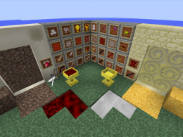 Blocks, portals, and items