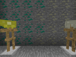 The first 2 ores and helmets
