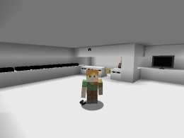 I am in the M. Industries building that spawns naturally in your world.