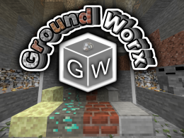 Ground Worx adds lots of things, like vertical slabs!