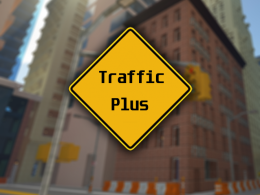 "Traffic Plus" adds 99+ decoration blocks for streets,  cities & more!
