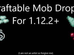 Craftable Mob Drops