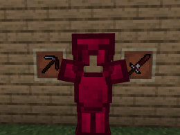 new type of armor, sword and pickaxe