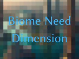 Biome Need Dimension Logo