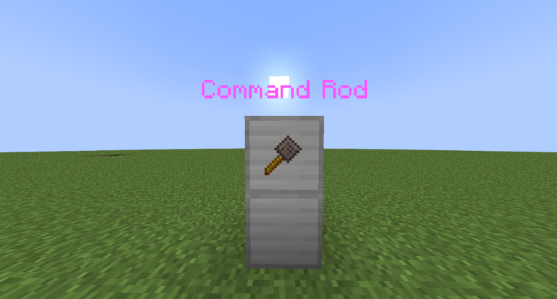 The command rod, an operator tool