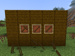 New items displayed on the new stick block.
