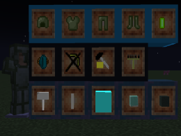 The logo/ a bunch of the items and armor!