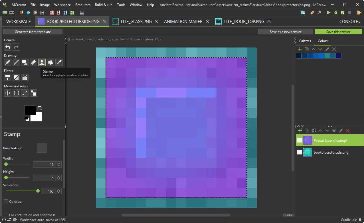 mcreator structures schematic