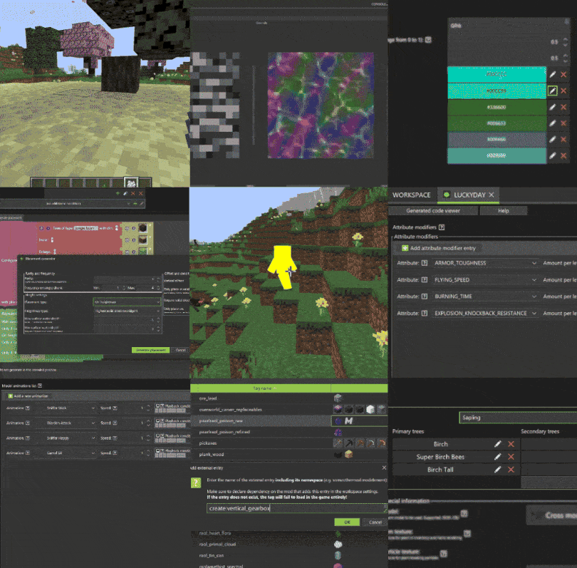 More new features coming to MCreator, including Minecraft resource pack maker, custom entity animations, and much more!