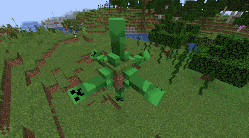 Custom Minecraft block animations in game made using MCreator Minecraft mod maker