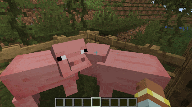 Example of syncing of the client-side data in the GUI to the Minecraft server