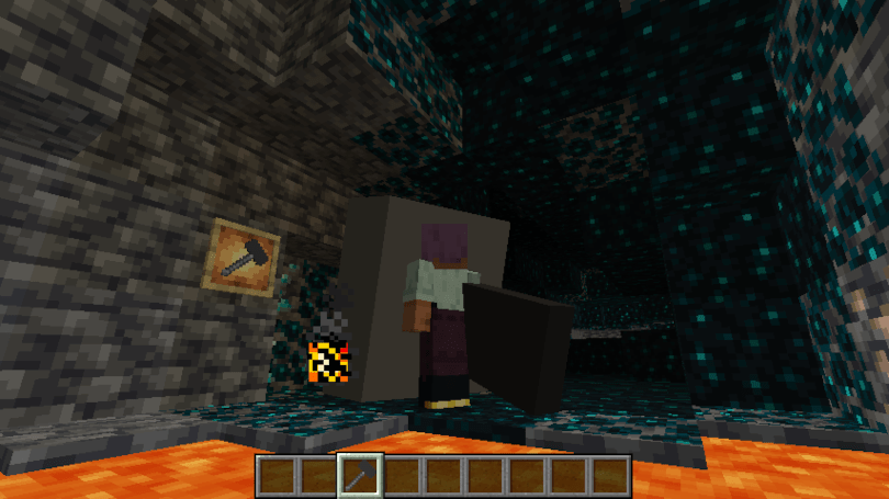 Alternative item representation for inventory render in Minecraft