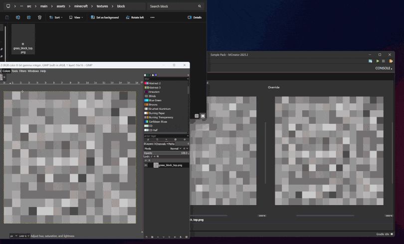 MCreator detecting external file changes on the fly