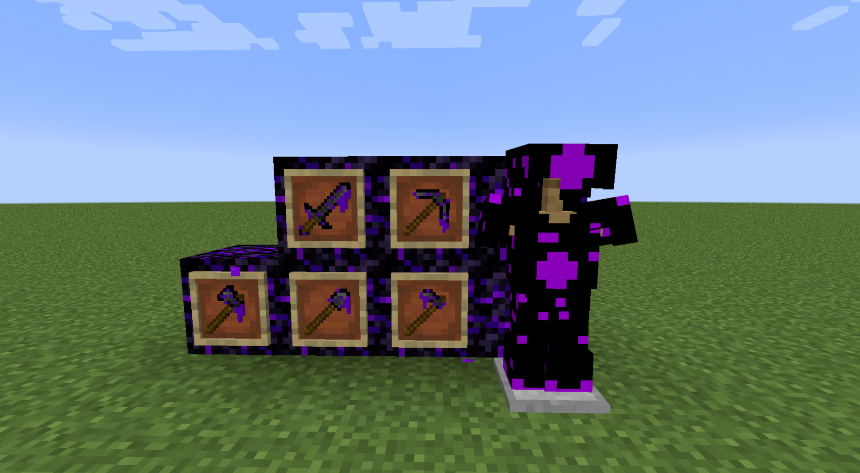 Sup3rFlux's Crying Obsidian Mod MCreator