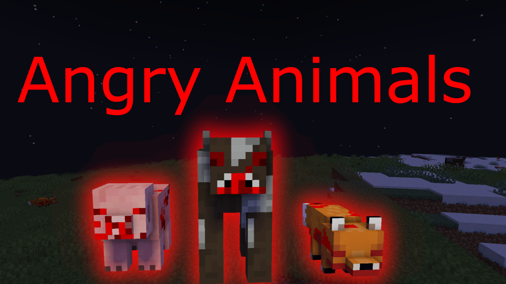 Angry Animals Tier Zombie Apocalypse | MCreator