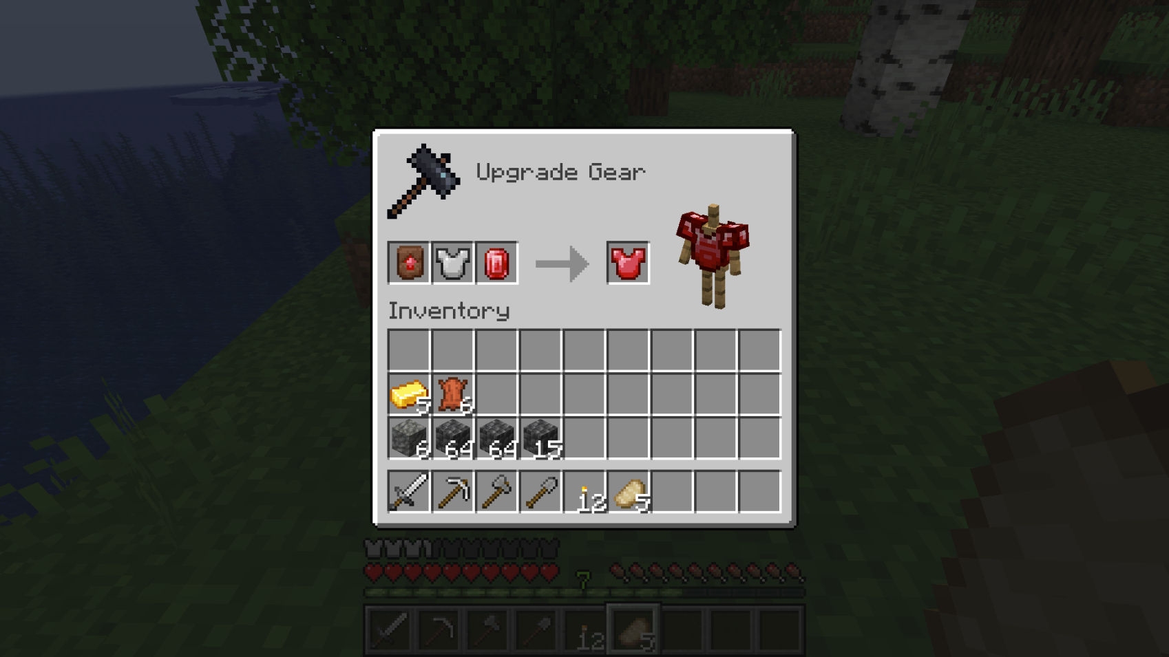 Upgrading Iron at table