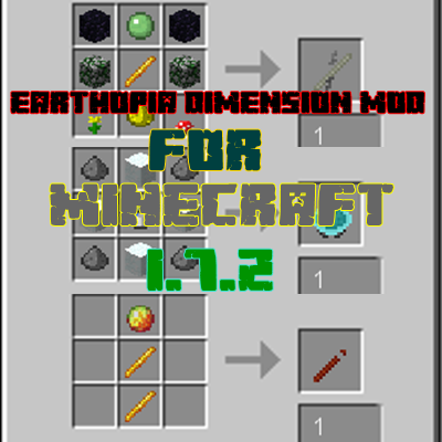 Earthopia Dimension MOD for Minecraft 1.7.2  MCreator