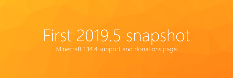 Donations and first 1.14.4 snapshot