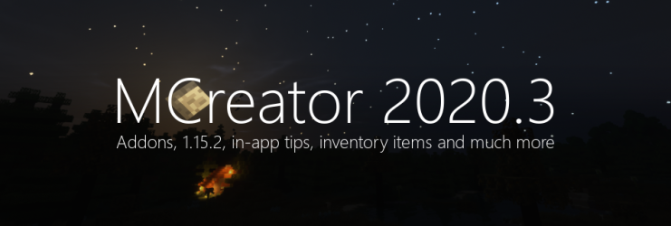 MCreator 2020.3 - A huge update