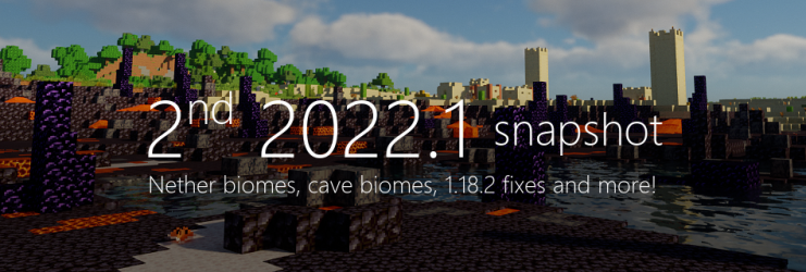 2nd 2022.1 snapshot - Nether & cave biomes and more!