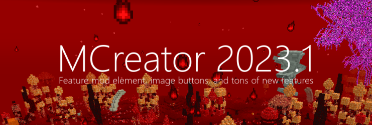MCreator 2023.1 - Feature mod element, image buttons, and tons of new features and improvements!