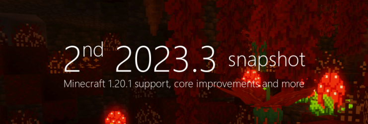 2nd MCreator 2023.3 snapshot - Minecraft 1.20.1