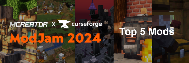 MCreator x CurseForge ModJam 2024: Mod Vote