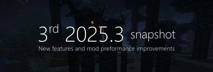 MCreator 2025.3 adds many new features and greatly improves generated code and mod performance including amount of Minecraft network packet sent