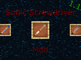 Sonic Screwdriver mod for 1.12.2