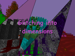 Glitching into dimension Logo
