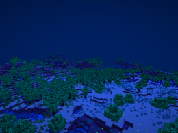 1 New dimention with 3 new biomes (forest,montain,plain)
