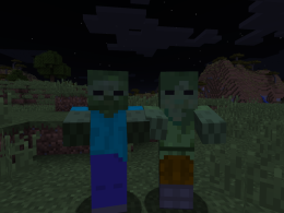 Male Zombie and Female Zombie
