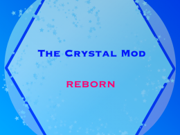 Crystal Mod REBORN