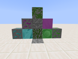 Many new ores and blocks!