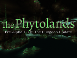 The Phytolands logo, most likely temporary