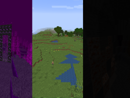 Dimension,in middle picture new mob and cave update