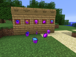 All of the Buckets and Spawners from the mod are showed here 