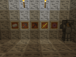 A display of the items in the mod.