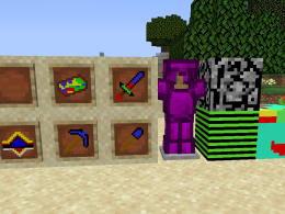 Purple Armor, Pattern Blocks, and more!