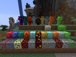 Ores, Blocks and Armors