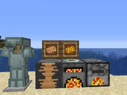 Ingots, armor and blocks you can get