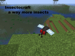 Insectocraft