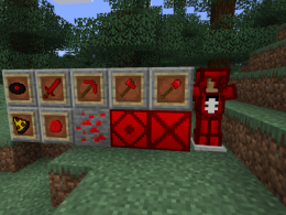 All of the items and blocks of this mod