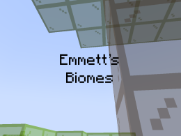The clear biome, cover