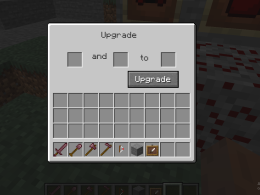 Upgrade nethirite stuff and bows to ruby stuff and ruby bow with the upgrade block!