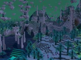 Some Aether biomes coming together